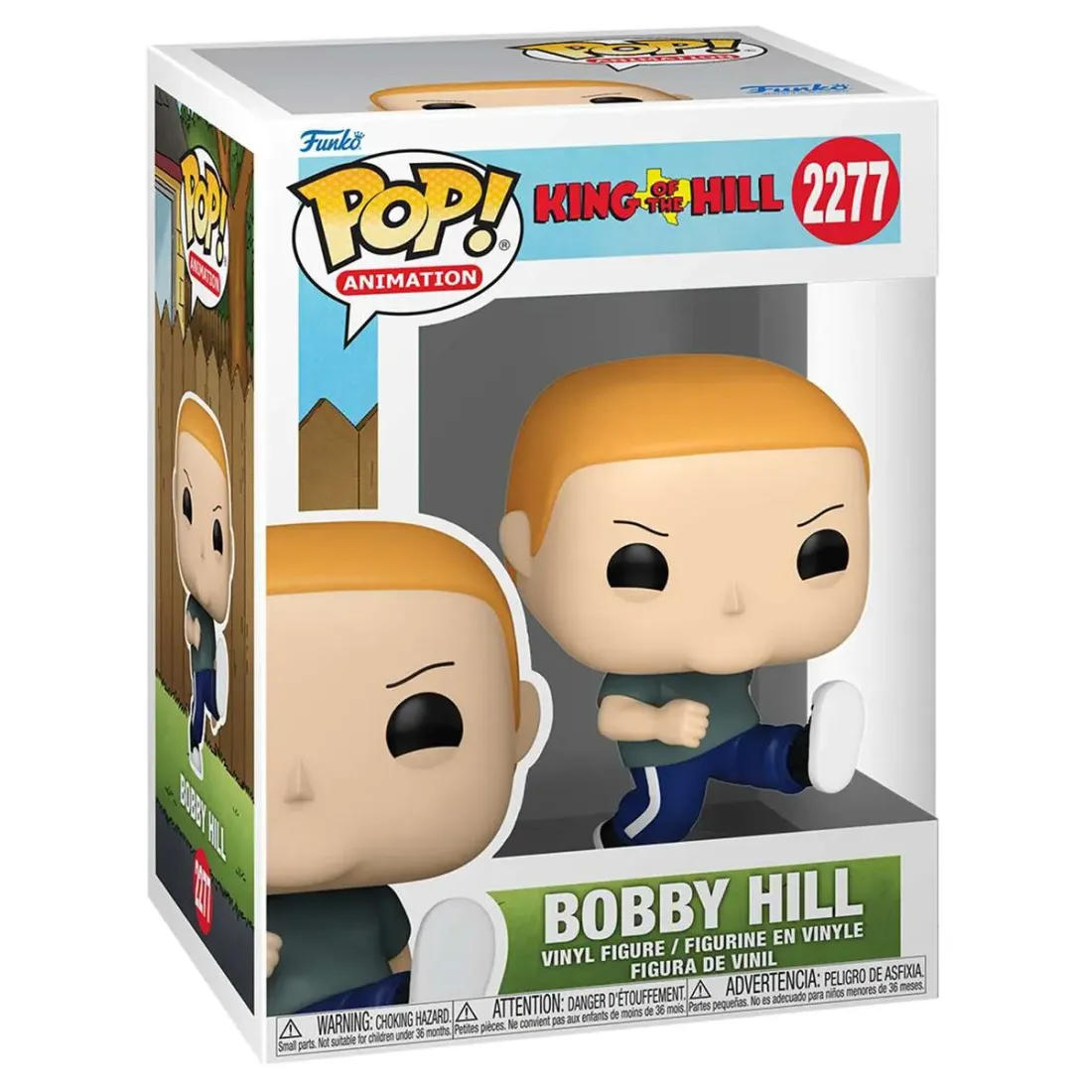 Фигурка Funko POP! Animation King of the Hill Bobby Hill (Kicking) (2277) 90434