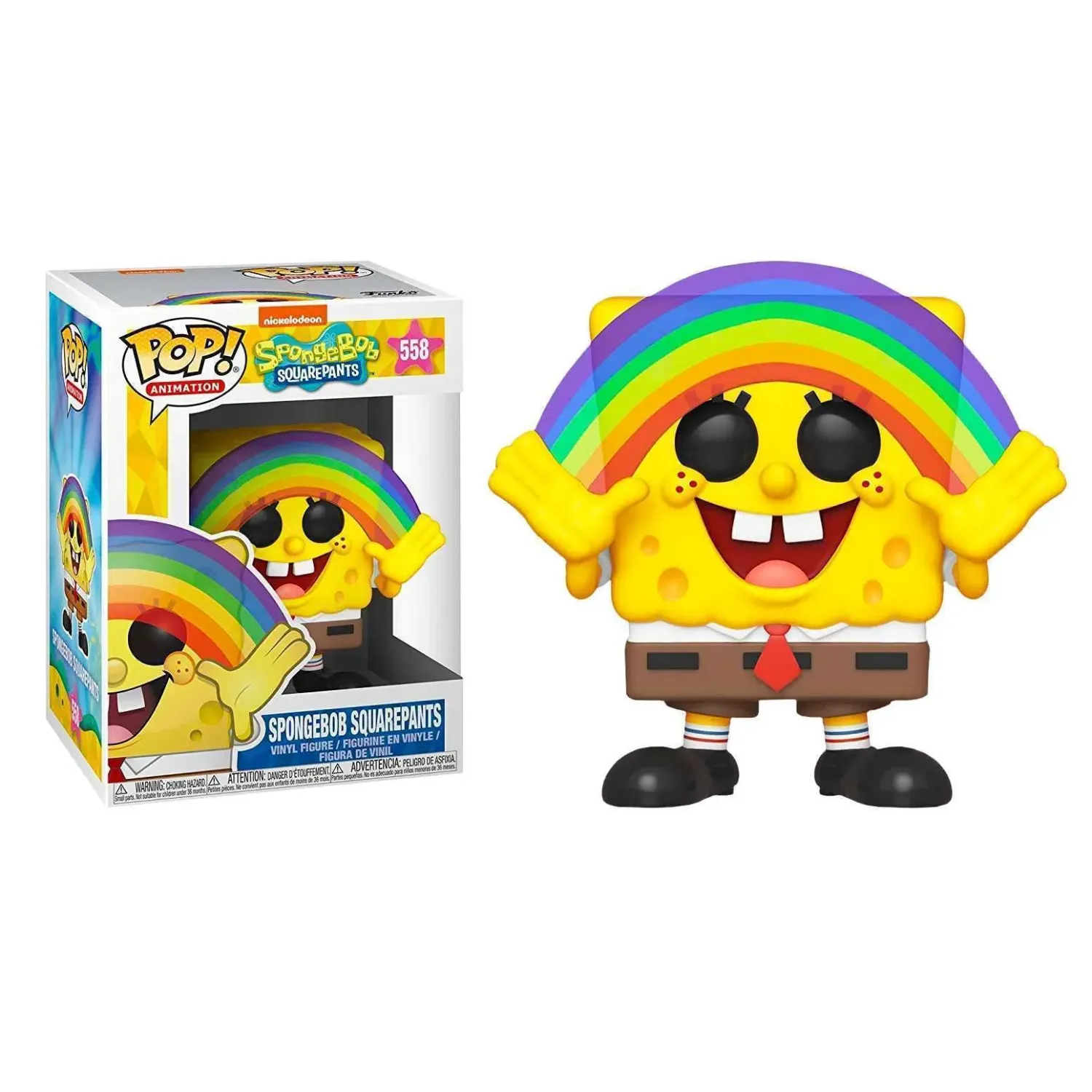 Фигурка Funko POP! Animation Spongebob SquarePants S3 Spongebob Rainbow (558) 39552