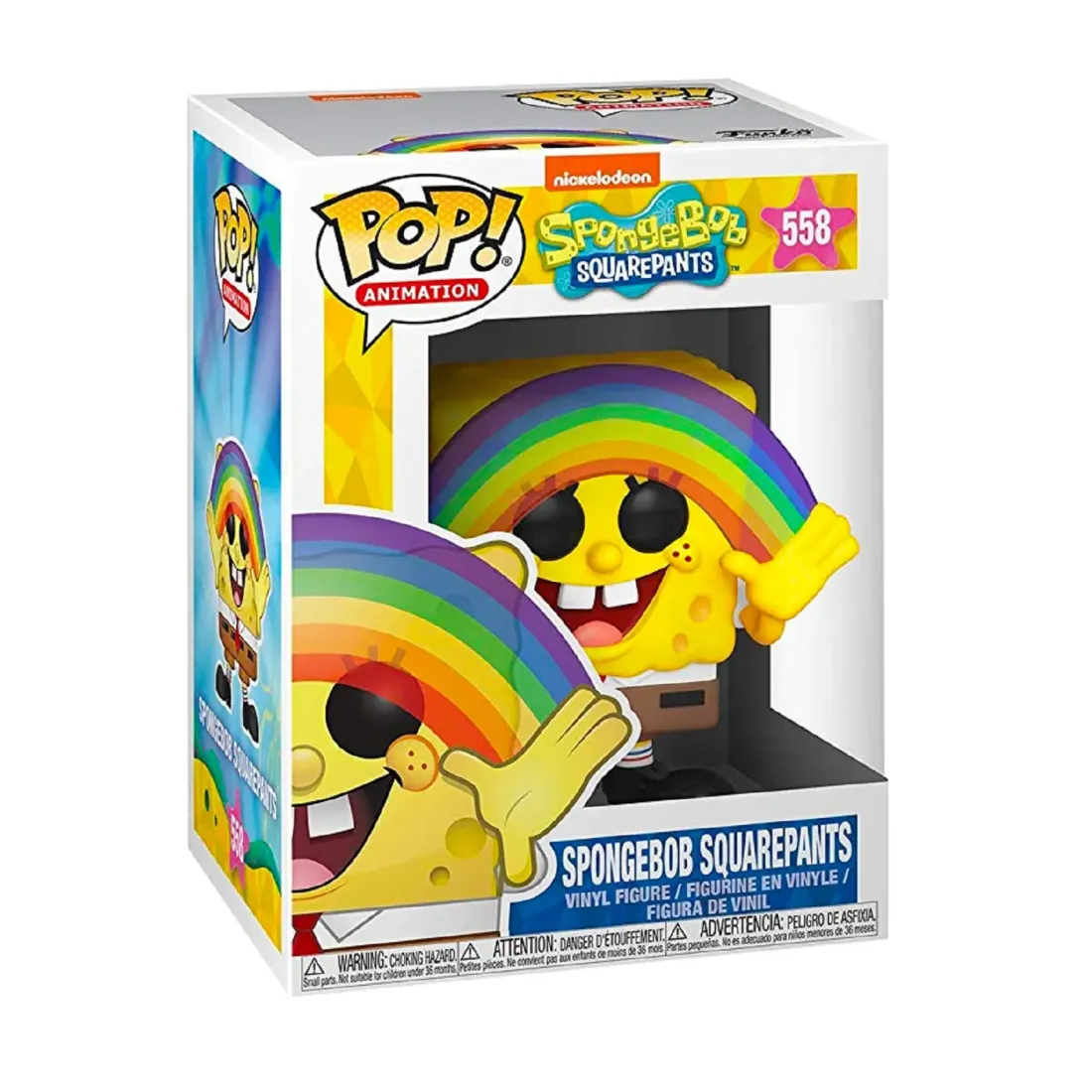 Фигурка Funko POP! Animation Spongebob SquarePants S3 Spongebob Rainbow (558) 39552