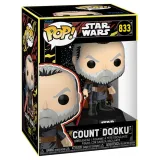 Фигурка Funko POP! Bobble Star Wars Count Dooku (Retro) (833) 90326