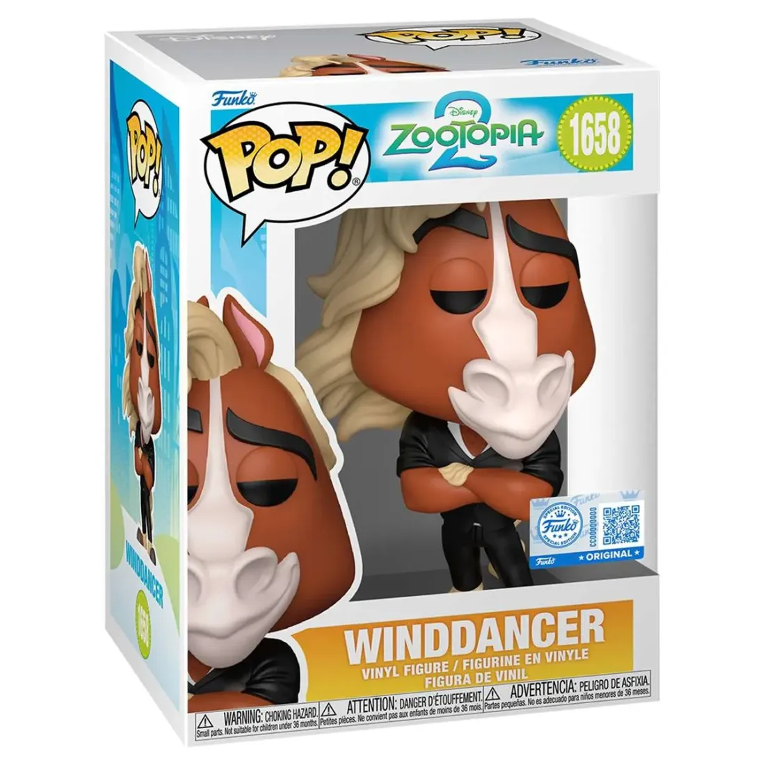 Фигурка Funko POP! Disney Zootopia 2 Winddancer SS (Exc) (1658) 91776