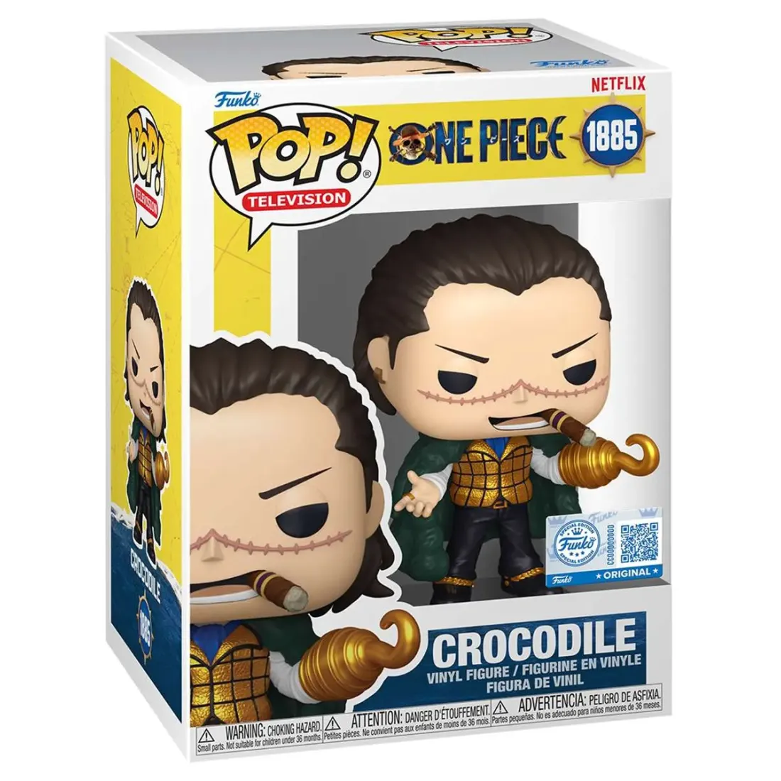 Фигурка Funko POP! TV One Piece Live Action Crocodile (Exc) (1885) 92036