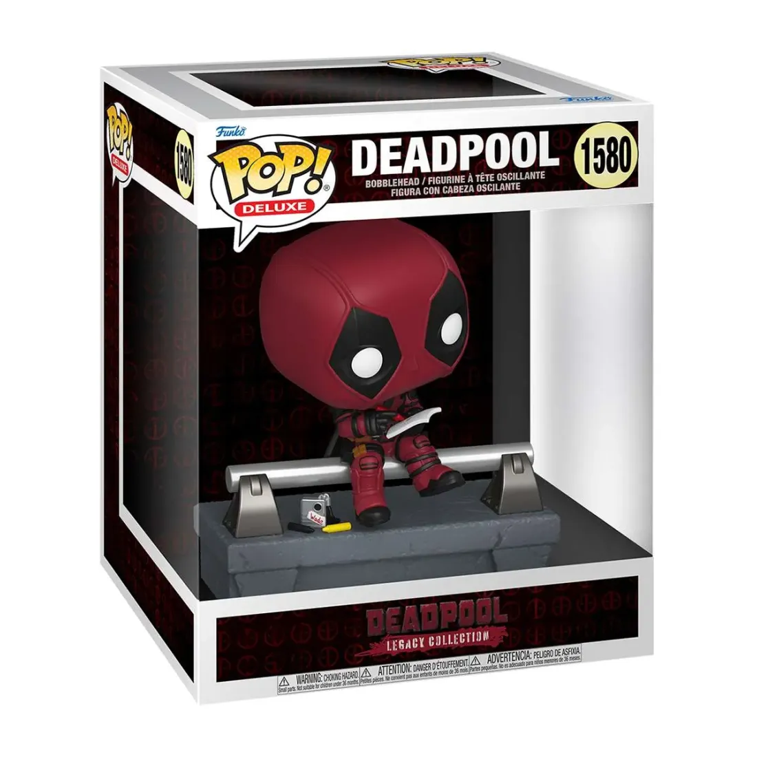 Фигурка Funko POP! Deluxe Bobble Marvel Deadpool Legacy Collection Deadpool on Bridge (1580) 80848