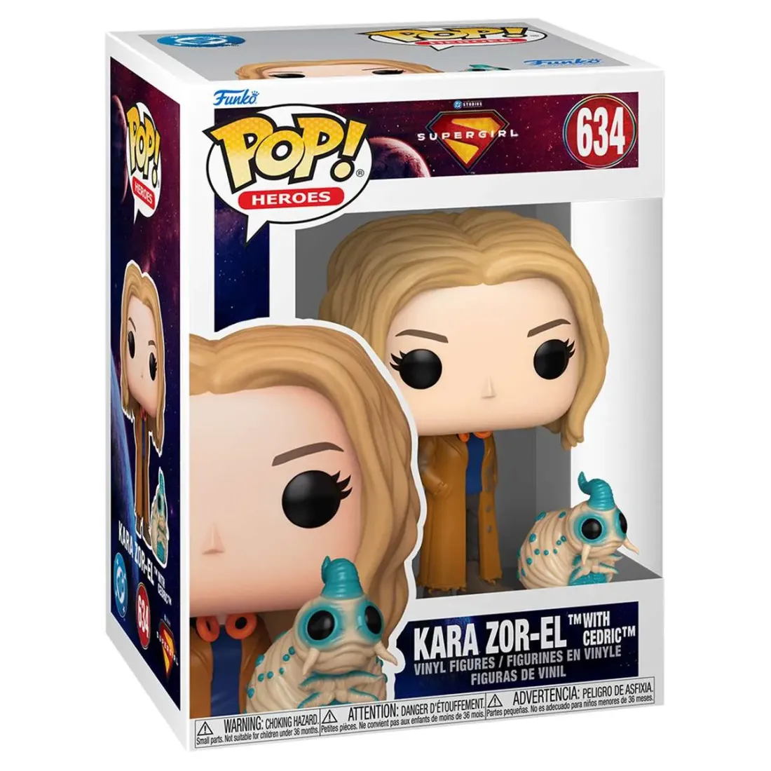 Фигурка Funko POP! Heroes Supergirl Kara Zor-El with Cedric (634) 90795
