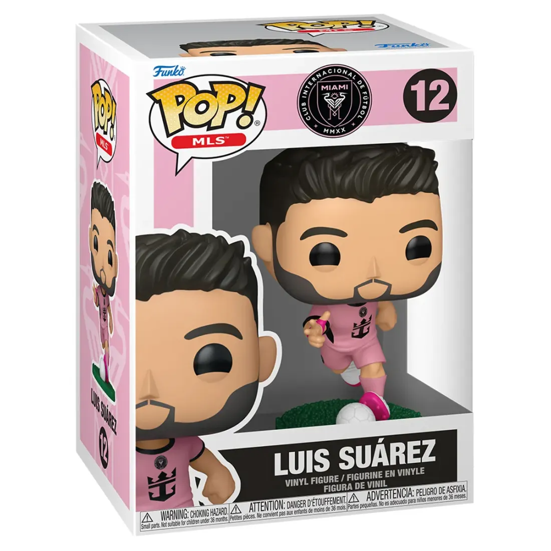 Фигурка Funko POP! MLS Inter Miami Luis Suarez (Pink Uniform) (12) 94701