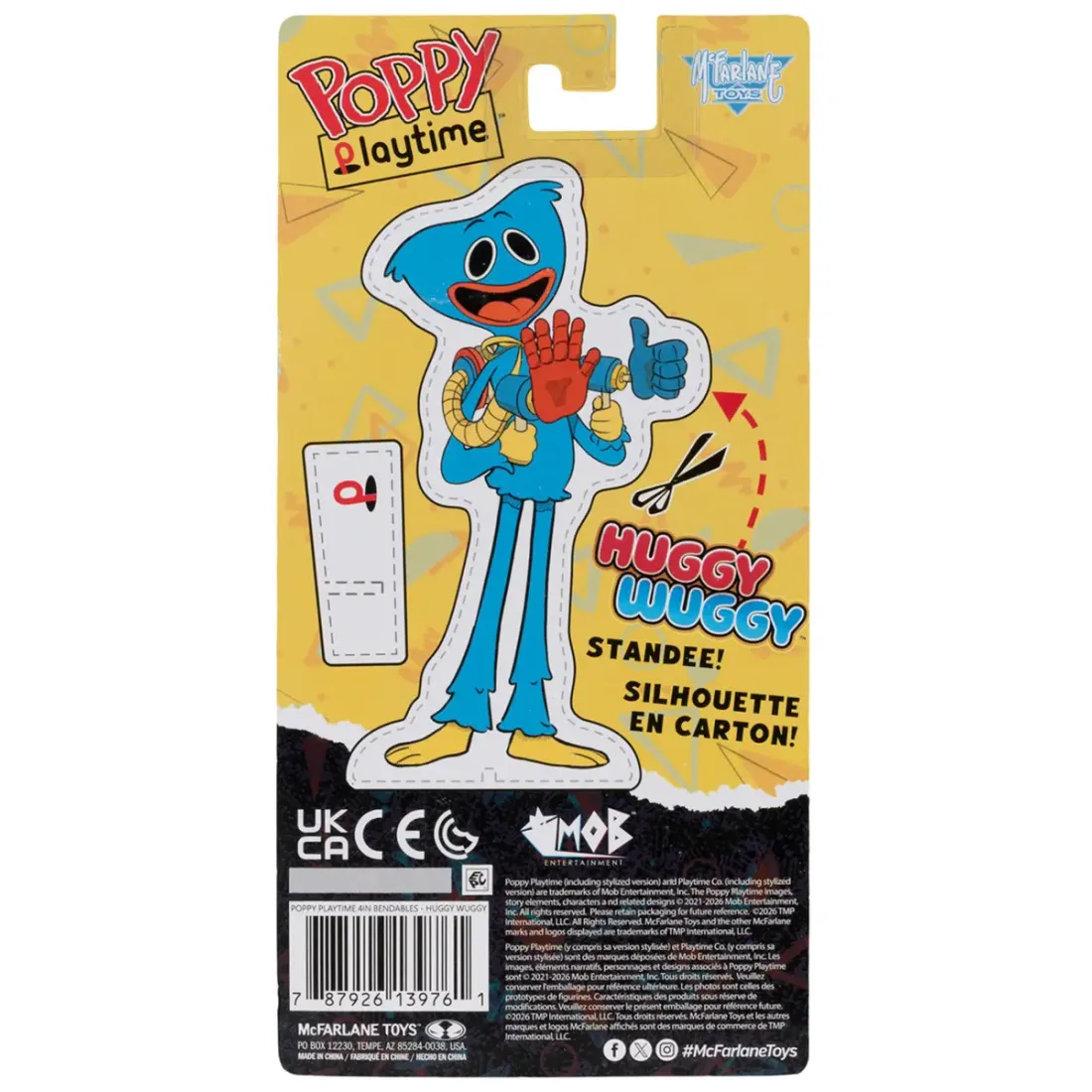 Фигурка Poppy Playtime Bendables Huggy Wuggy 12 см 13976