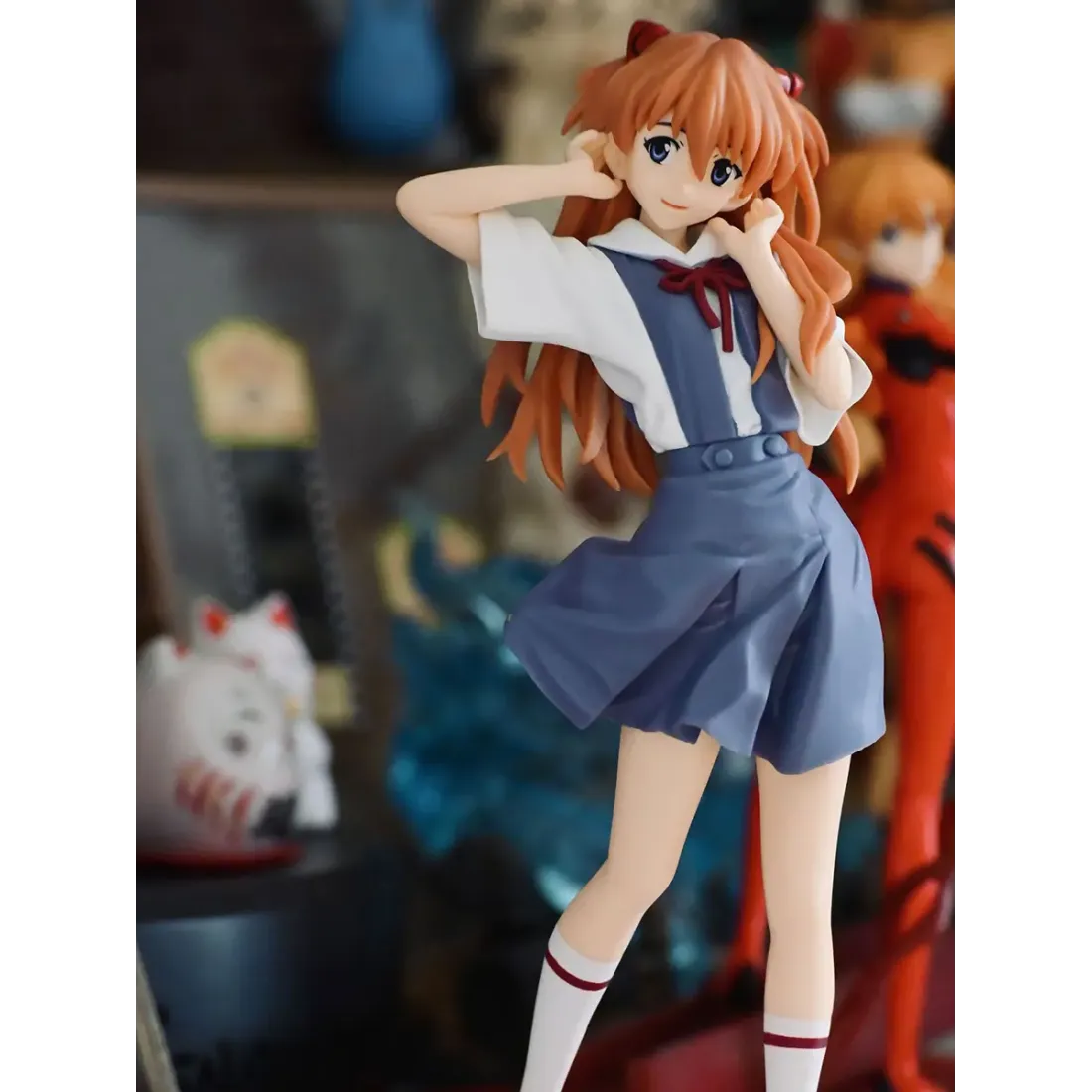 Фигурка Аниме SEGA Евангелион Аска Лэнгли Uniform Ver. 21см