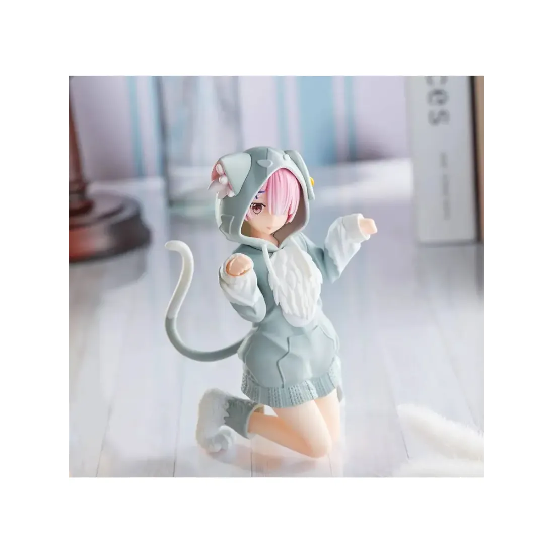 Фигурка Аниме SEGA Re:Zero Рам Mofumofu Pack 11см