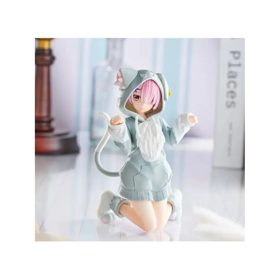 Фигурка Аниме SEGA Re:Zero Рам Mofumofu Pack 11см
