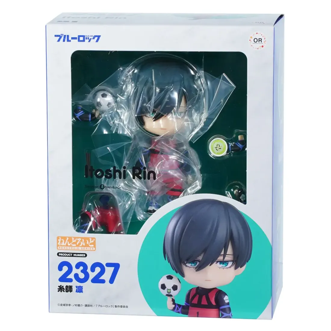 Фигурка Аниме Nendoroid Синяя тюрьма: Блю Лок Рин Итоши 10см