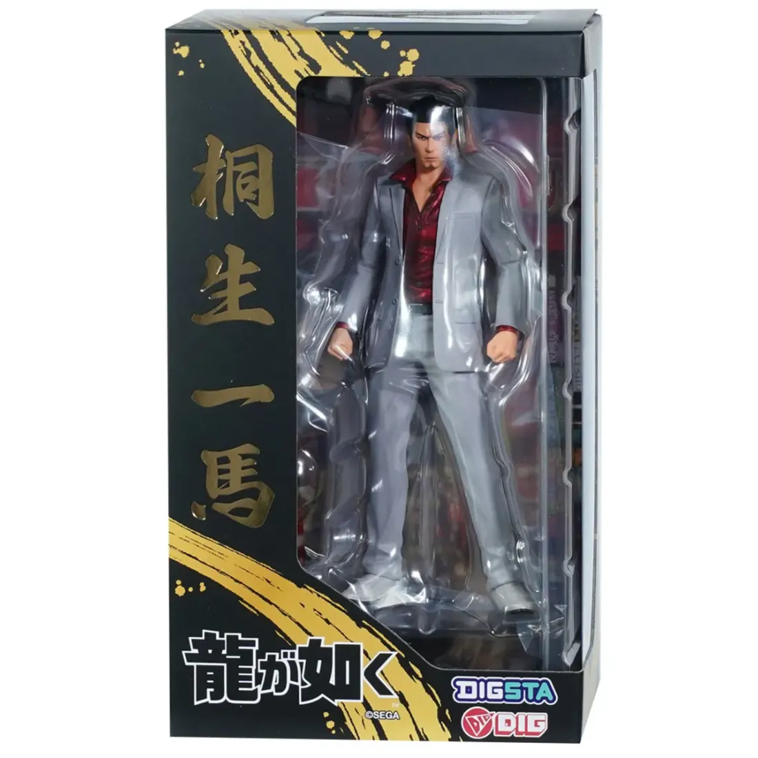 Фигурка Digsta Yakuza "Like a Dragon" Kazuma Kiryu 17.5см