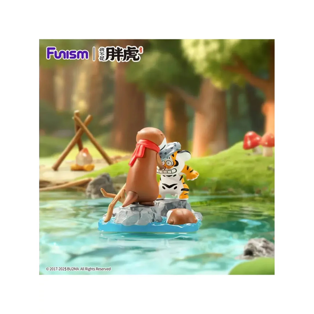Фигурка Аниме Alexander The Fat Tiger - Little Tiger and his companions в ассортименте 1 шт Blind Box