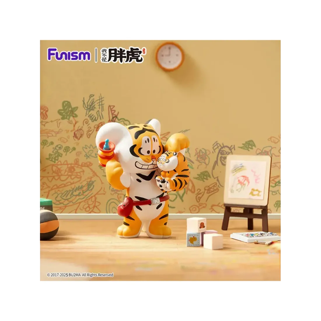 Фигурка Аниме Alexander The Fat Tiger - Roaring Love Series 2: Epic Filial Fail в ассортименте 1 шт Blind Box