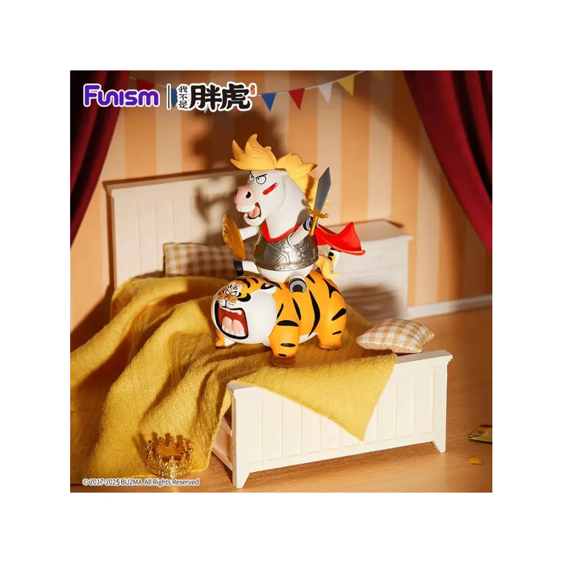 Фигурка Аниме Alexander The Fat Tiger - The Real Crazy Horse в ассортименте 1 шт Blind Box