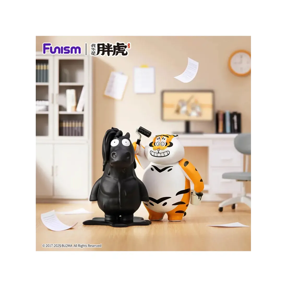 Фигурка Аниме Alexander The Fat Tiger - The Real Crazy Horse в ассортименте 1 шт Blind Box