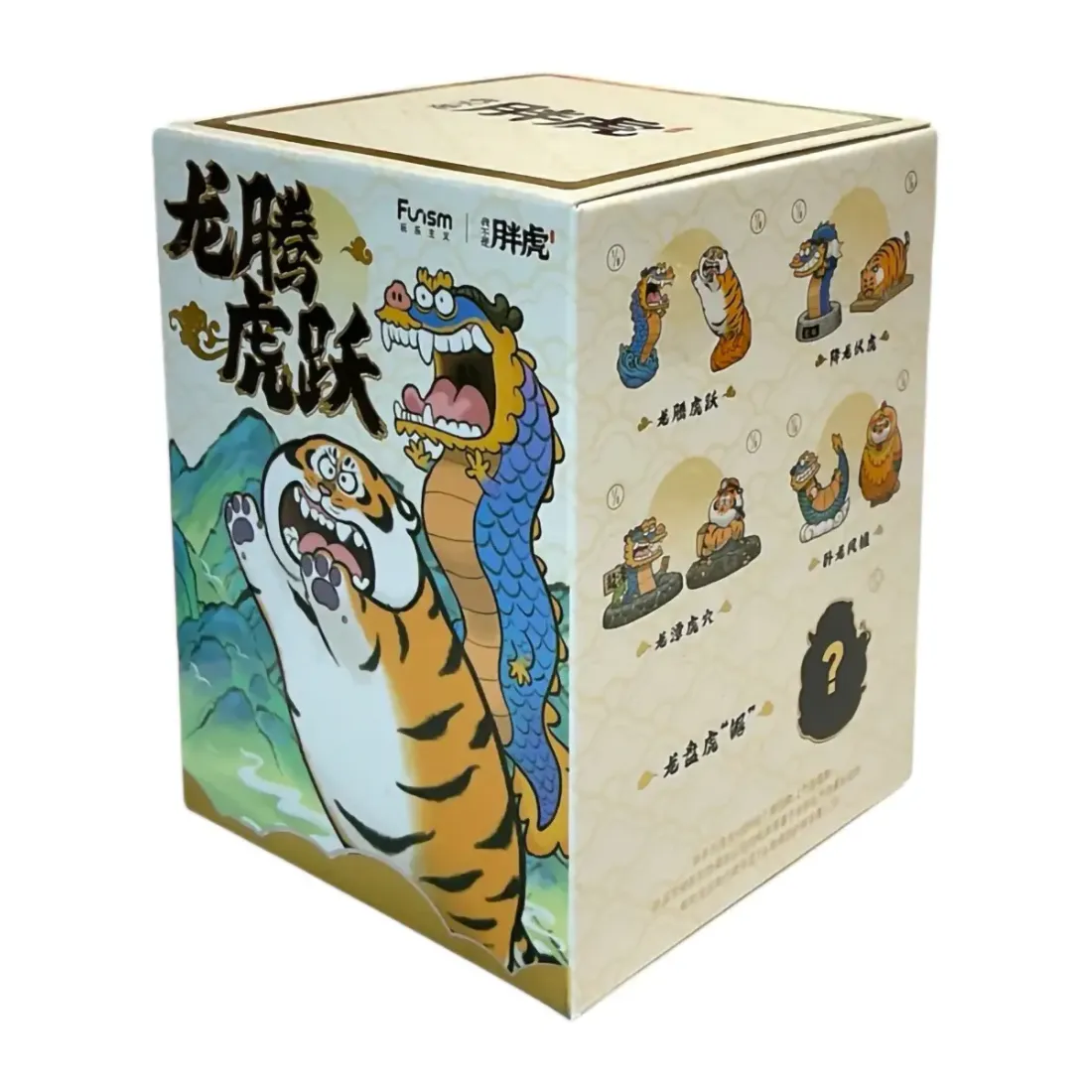 Фигурка Аниме Alexander the Fat Tiger-Long Teng Hu Yue Series в ассортименте 1 шт Blind Box