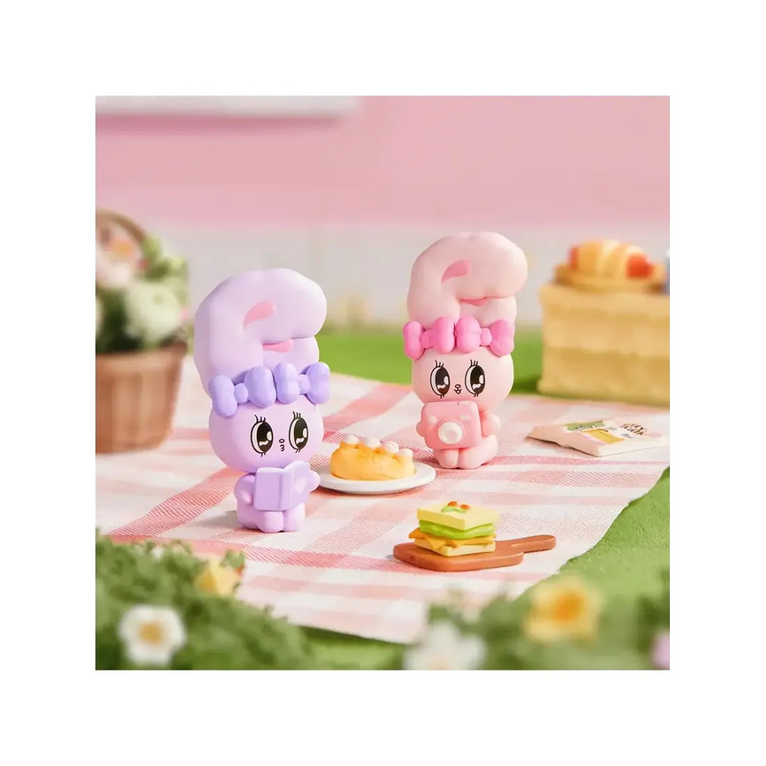 Фигурка Аниме Esther Bunny Little Vlog Series Bunny Face в ассортименте 1 шт Blind Box