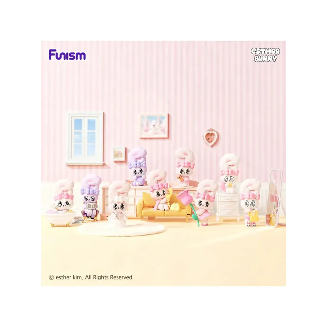 Фигурка Аниме Esther Bunny Young Blossom Series в ассортименте 1 шт Blind Box