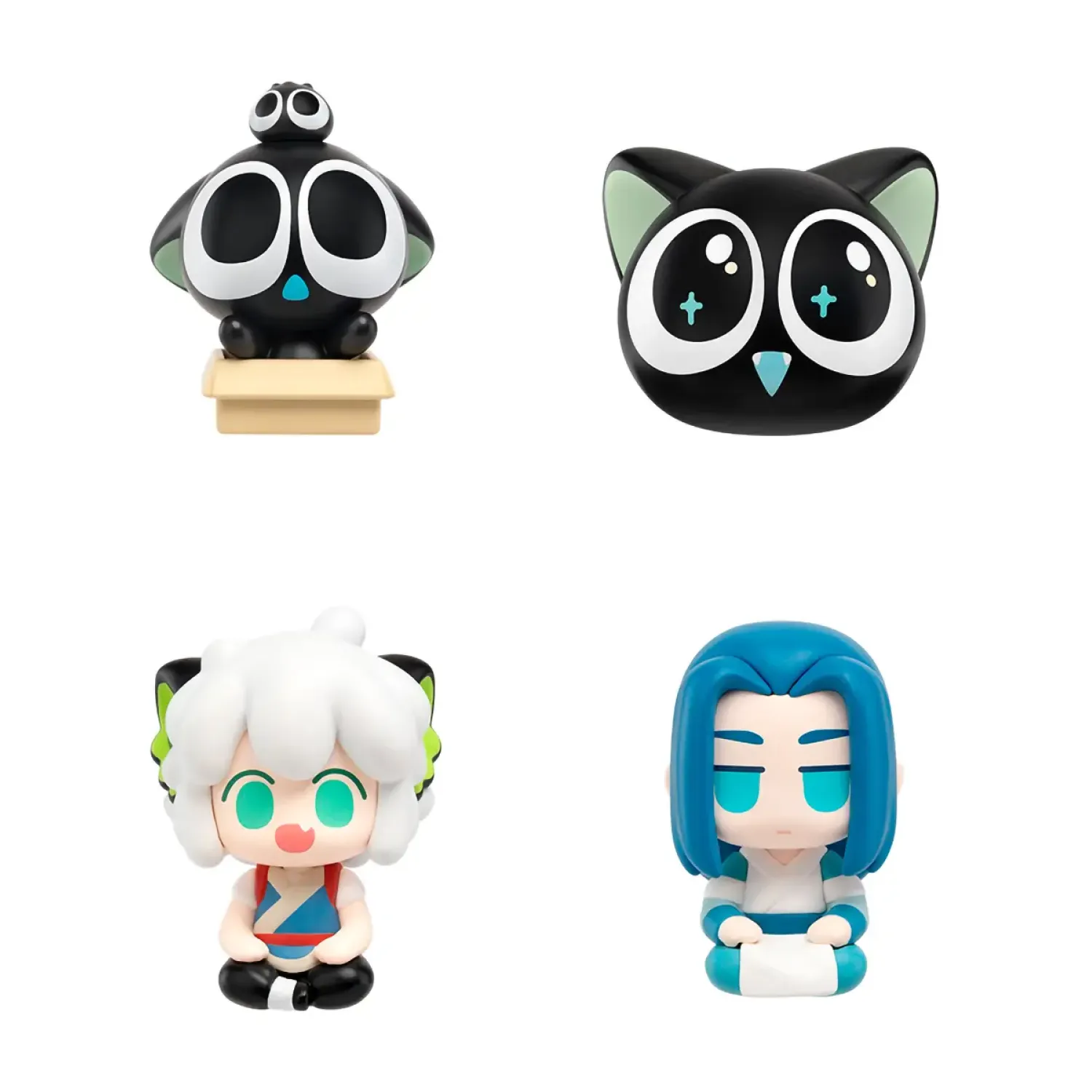 Фигурка Аниме Luo Xiaohei Daily Series Small Particle в ассортименте 1 шт Blind Box