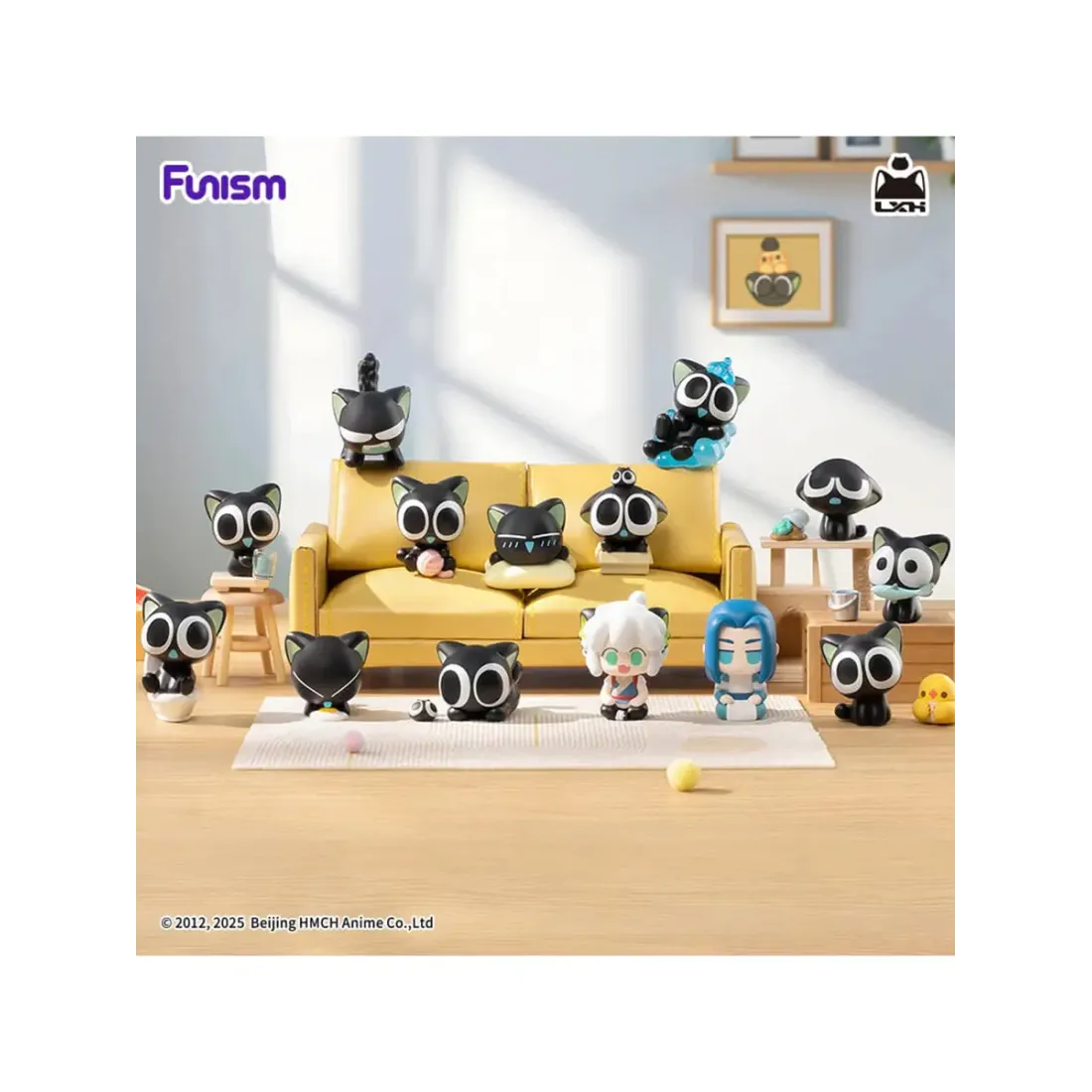 Фигурка Аниме Luo Xiaohei Daily Series Small Particle в ассортименте 1 шт Blind Box