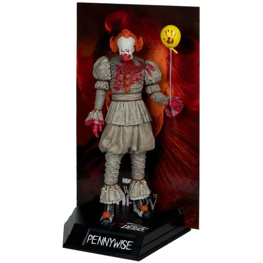 Фигурка Movie Maniacs Добро Пожаловать в Дерри WV2 Bloody Pennywise Пеннивайз 15см 14142