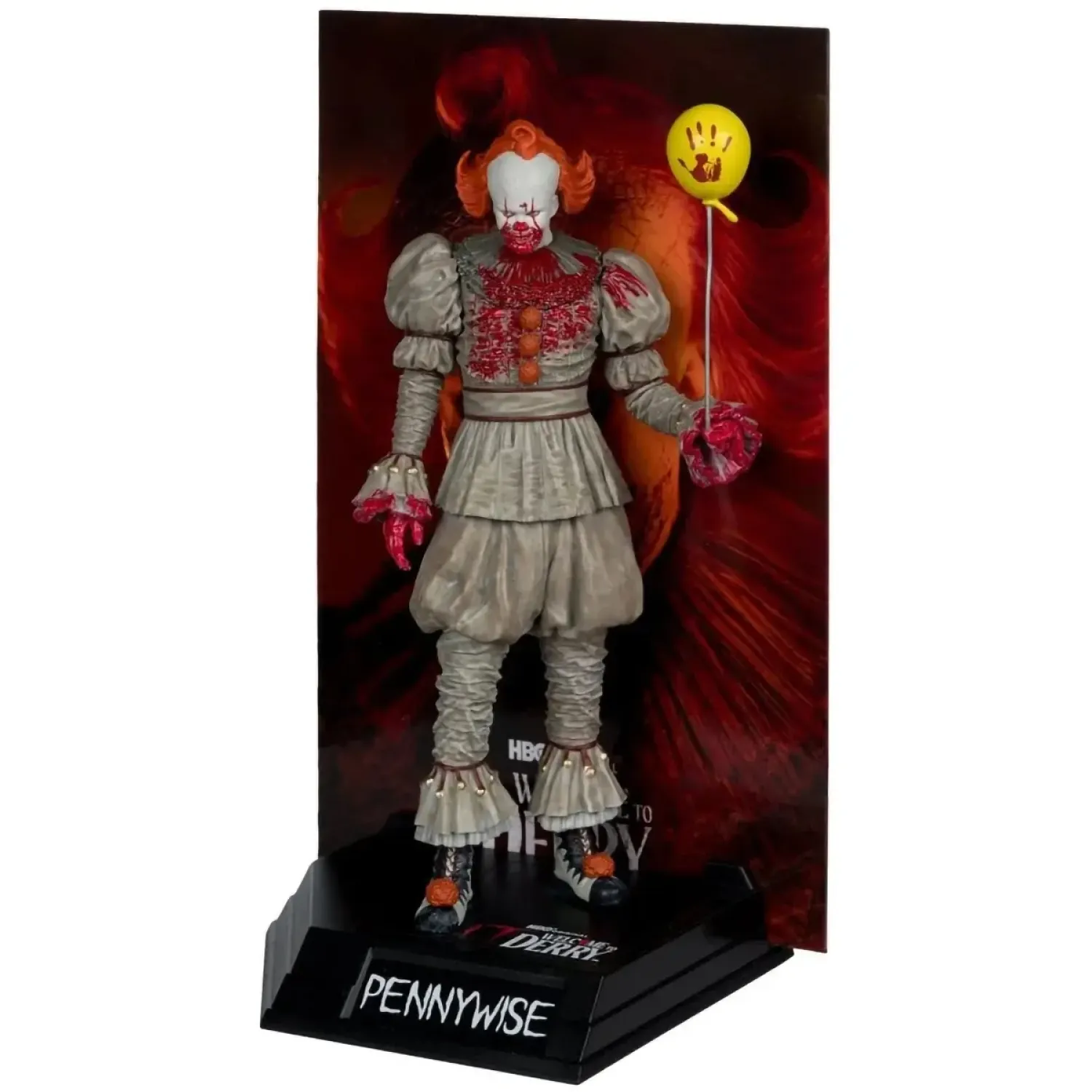 Фигурка Movie Maniacs Добро Пожаловать в Дерри WV2 Bloody Pennywise Пеннивайз 15см 14142