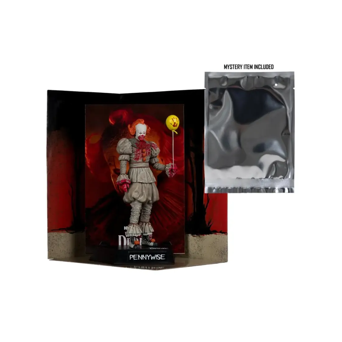Фигурка Movie Maniacs Добро Пожаловать в Дерри WV2 Bloody Pennywise Пеннивайз 15см 14142