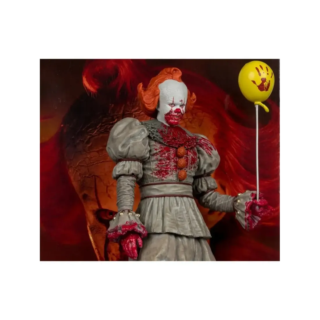 Фигурка Movie Maniacs Добро Пожаловать в Дерри WV2 Bloody Pennywise Пеннивайз 15см 14142