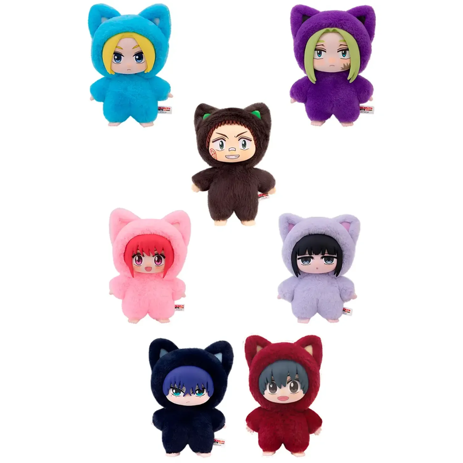 Фигурка Аниме Дни Сакамото Cat Paradise в ассортименте 1 шт  Blind box BBMZ-M1501