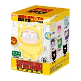 Фигурка Аниме Дни Сакамото Cat Paradise в ассортименте 1 шт  Blind box BBMZ-M1501