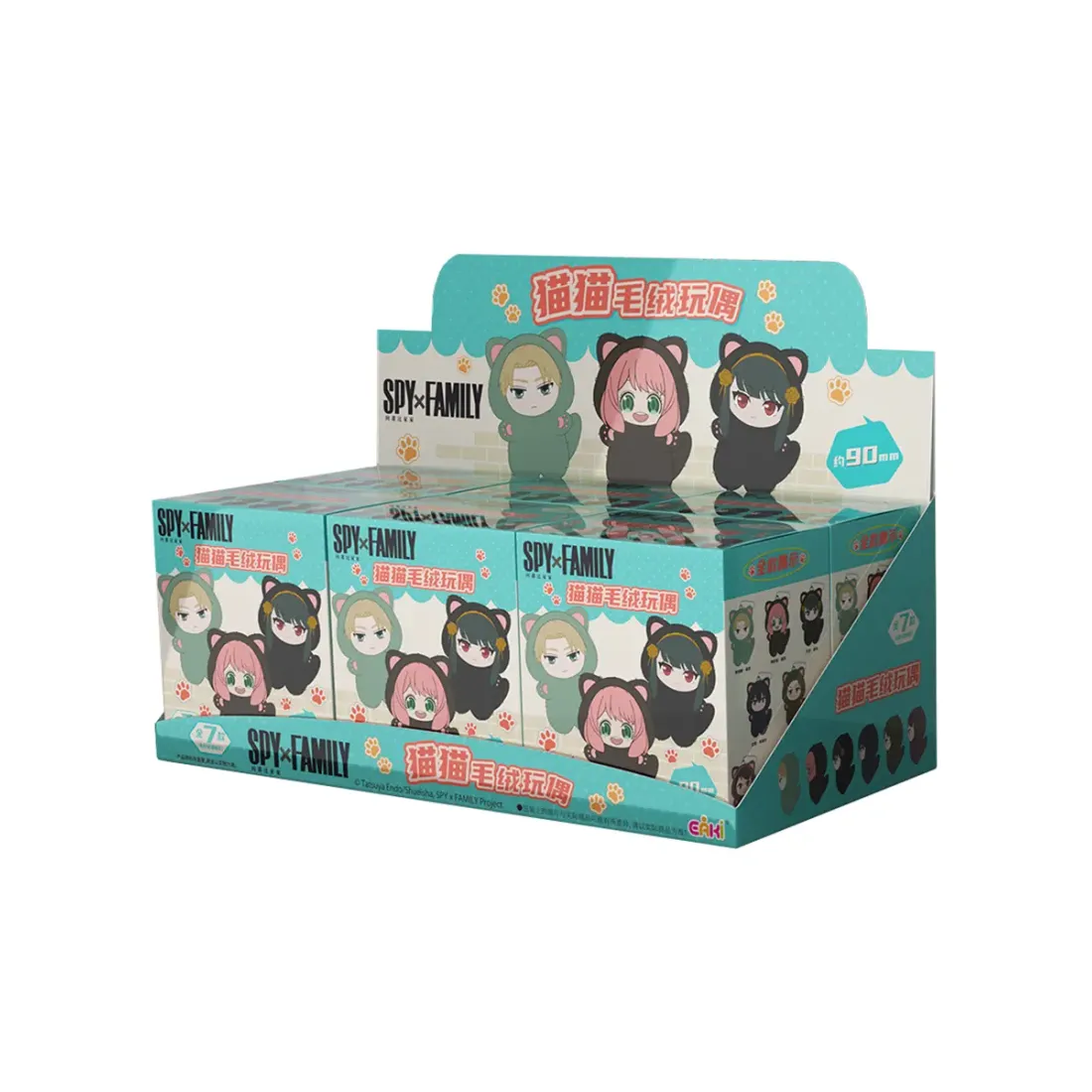 Фигурка Аниме Семья Шпиона плюшевая Cat в ассортименте 1 шт Blind Box GJMM-M1001
