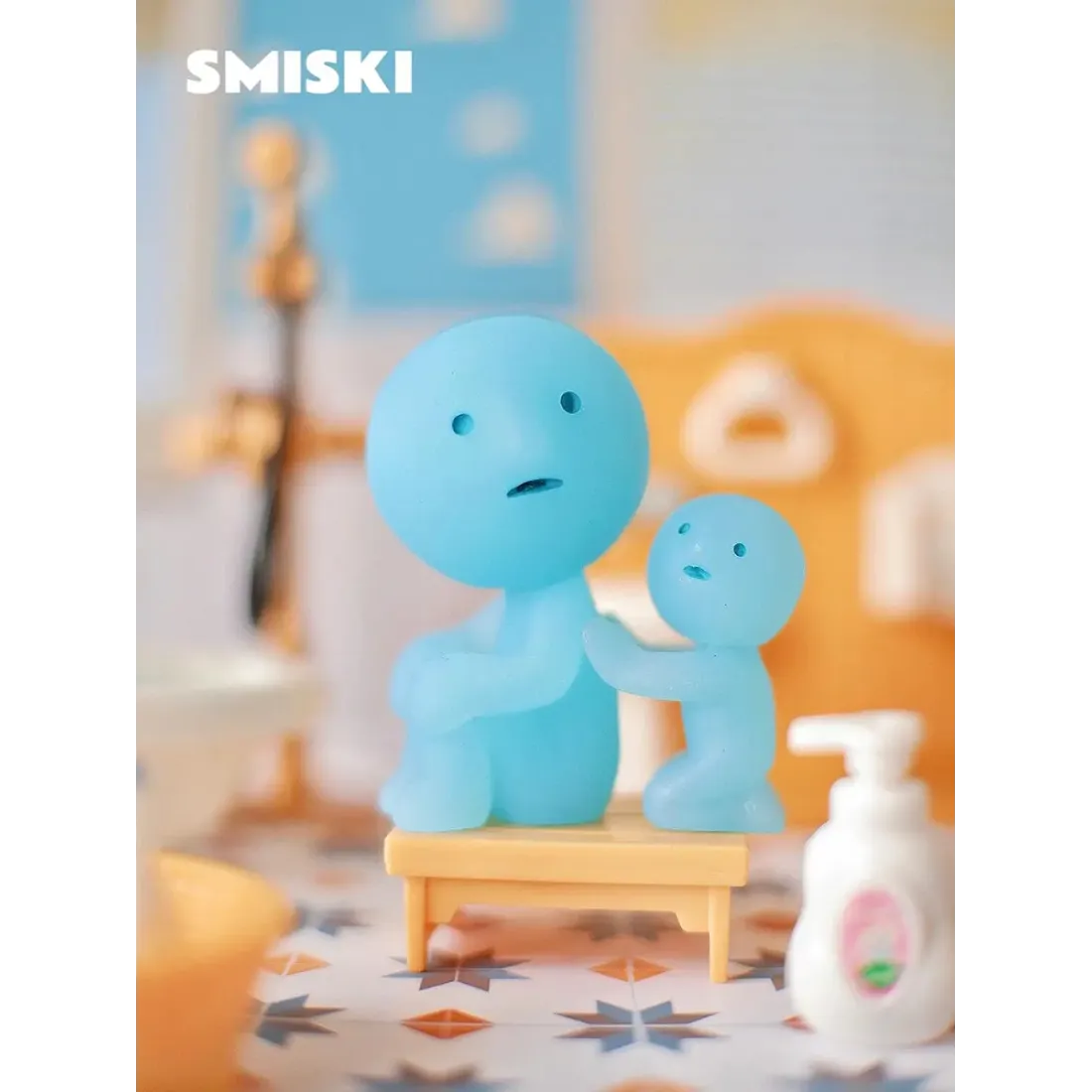 Фигурка Аниме  Smiski Bathroom в ассортименте 1 шт Blind box  SMI66217