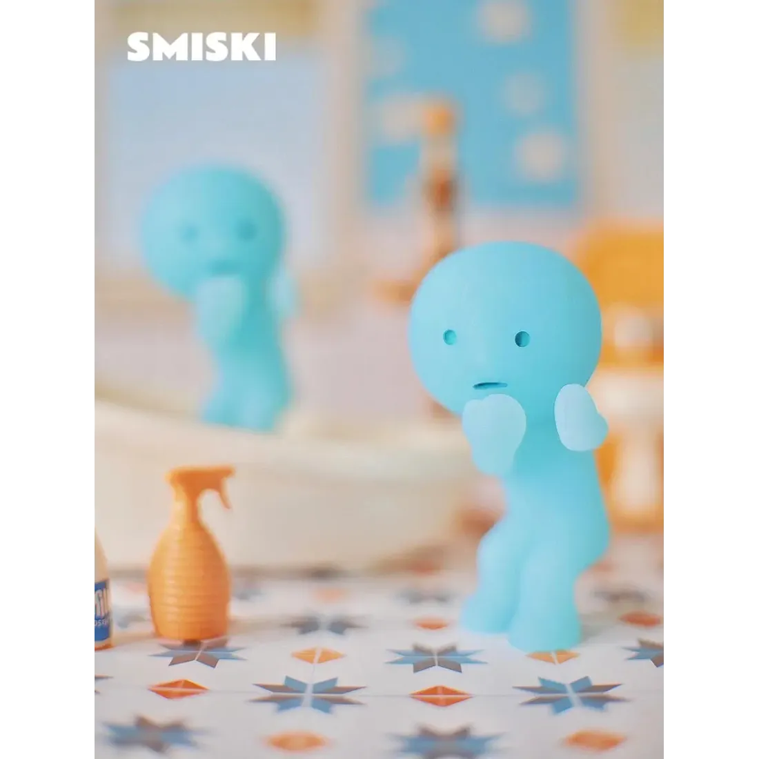 Фигурка Аниме  Smiski Bathroom в ассортименте 1 шт Blind box  SMI66217