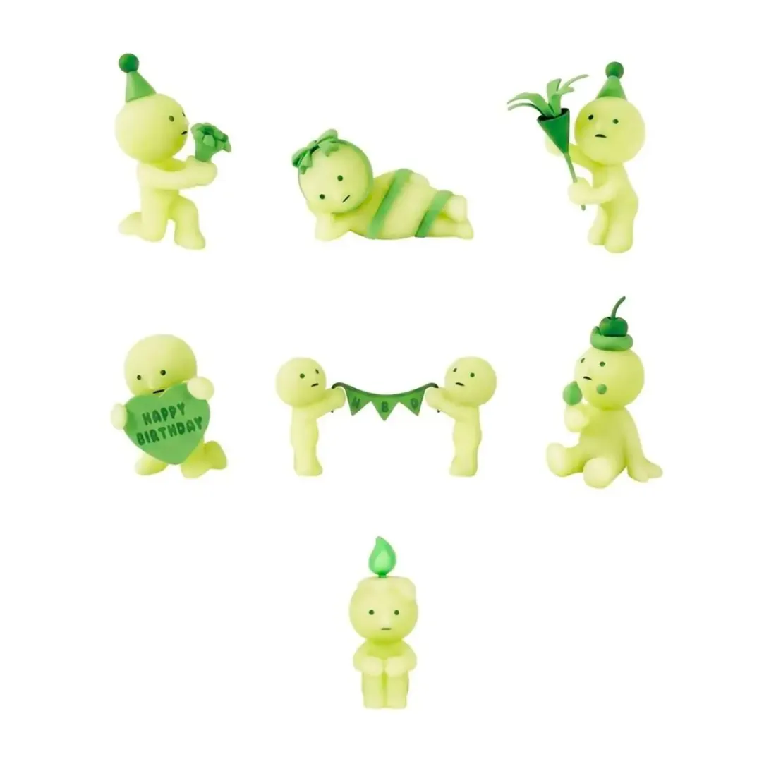 Фигурка Аниме Smiski birthday в ассортименте 1 шт Blind box SMI66474
