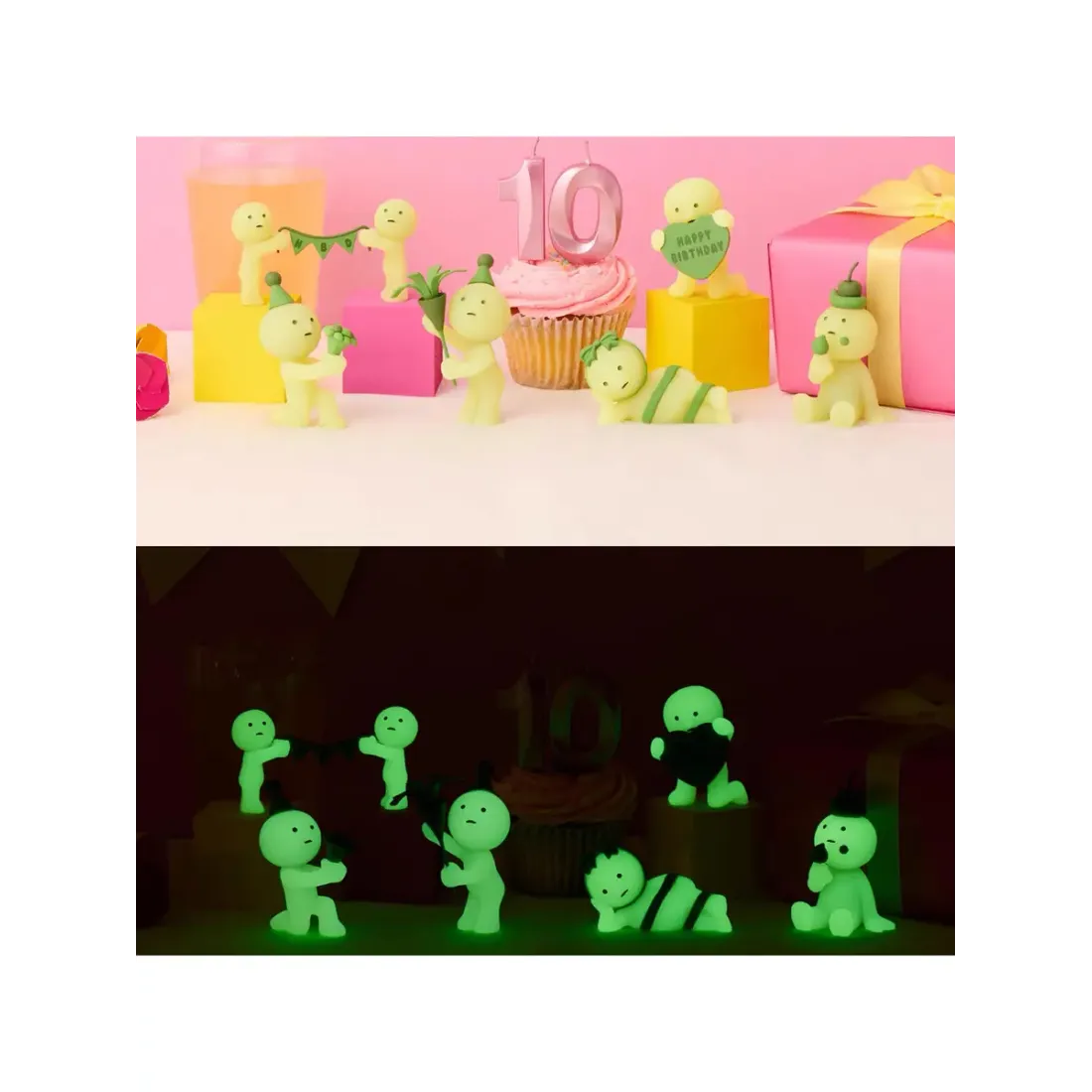 Фигурка Аниме Smiski birthday в ассортименте 1 шт Blind box SMI66474