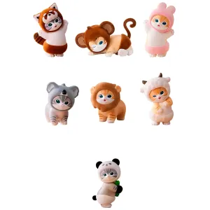 Фигурка Аниме Mofusand Fluffy Party в ассортименте 1 шт Blind Box MN202450