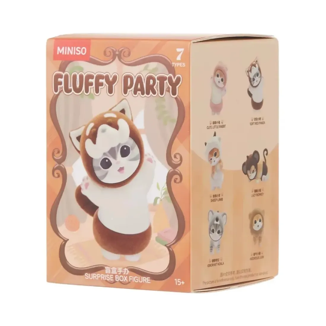 Фигурка Аниме Mofusand Fluffy Party в ассортименте 1 шт Blind Box MN202450