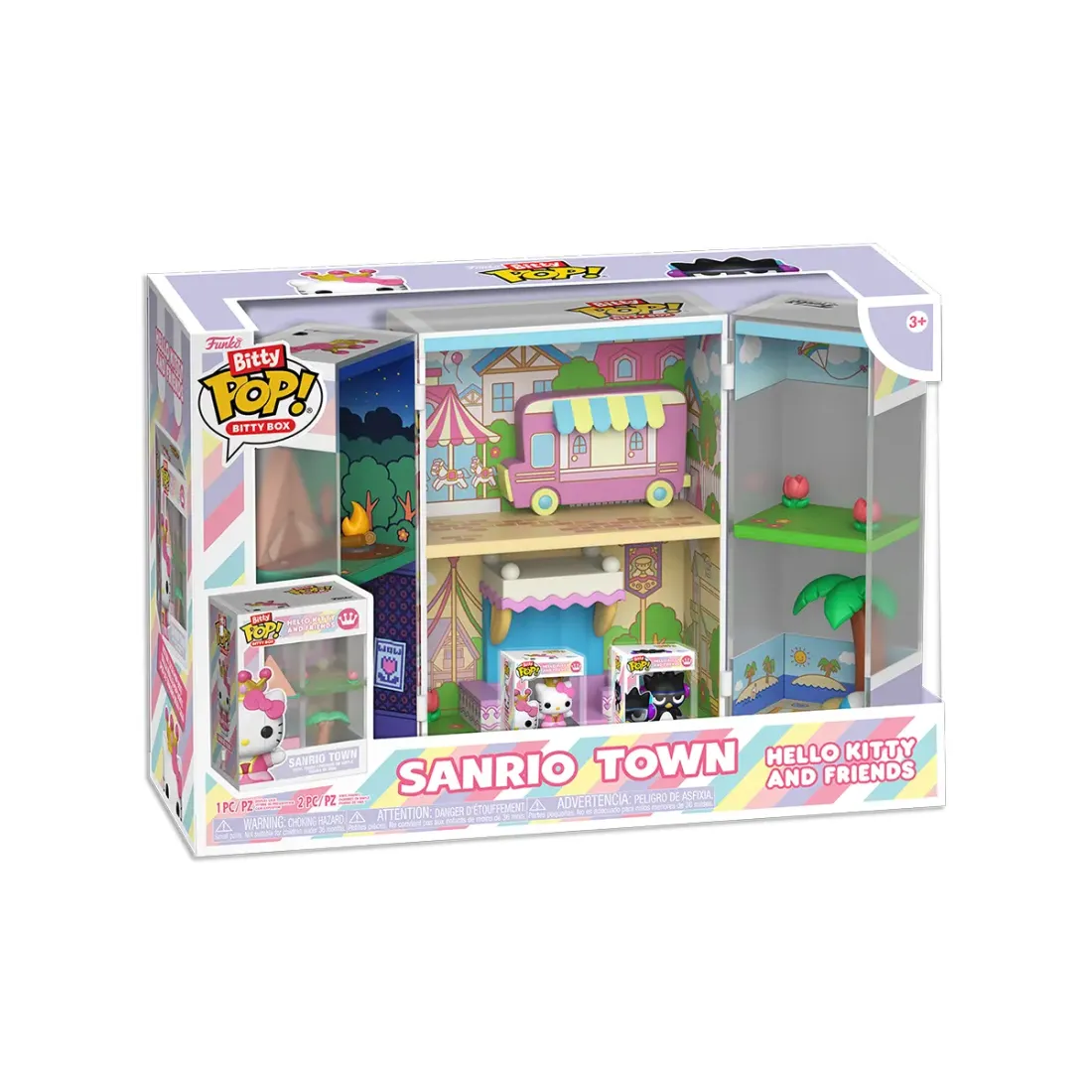 Набор Funko Bitty POP! Bitty Box Hello Kitty And Friends Sanrio Town+Hello Kitty+Badtz-Maru 93567