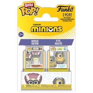 Набор Funko Bitty POP! Minions Bride Kevin & Eye, Matie 2шт 94224