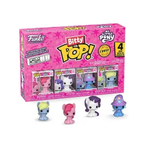 Набор Funko Bitty POP! My Little Pony Pinkie Pie+Rarity+Trixie+Derpy w/Chase 4шт 89581