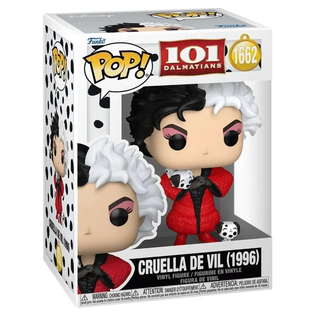Фигурка Funko POP! Disney 101 Dalmatians Cruella De Vil (1996) (1662) 90257
