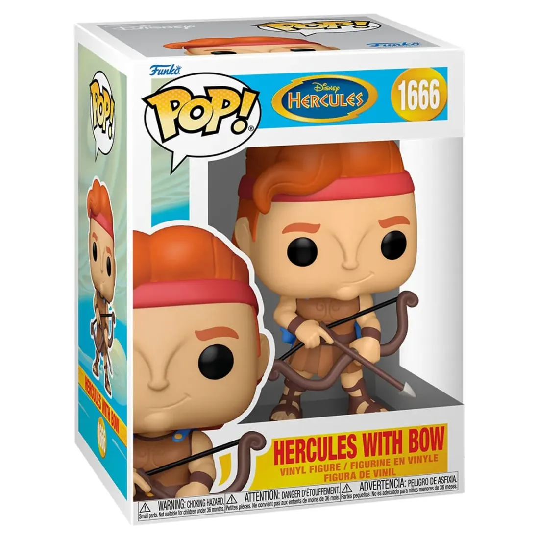 Фигурка Funko POP! Disney Hercules 25th Hercules w/bow (1666) 61538