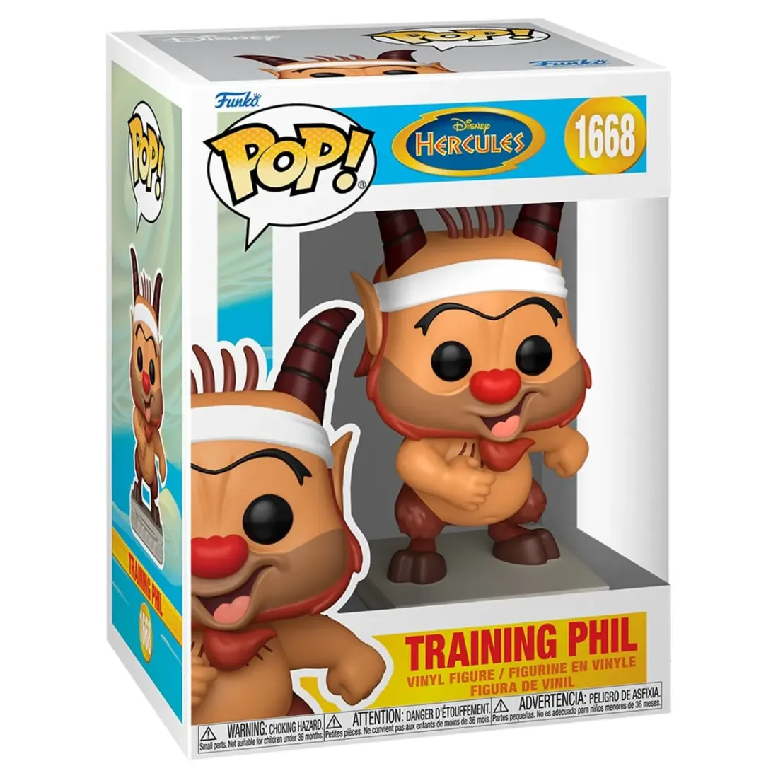 Фигурка Funko POP! Disney Hercules 25th Training Phil (1668) 61540