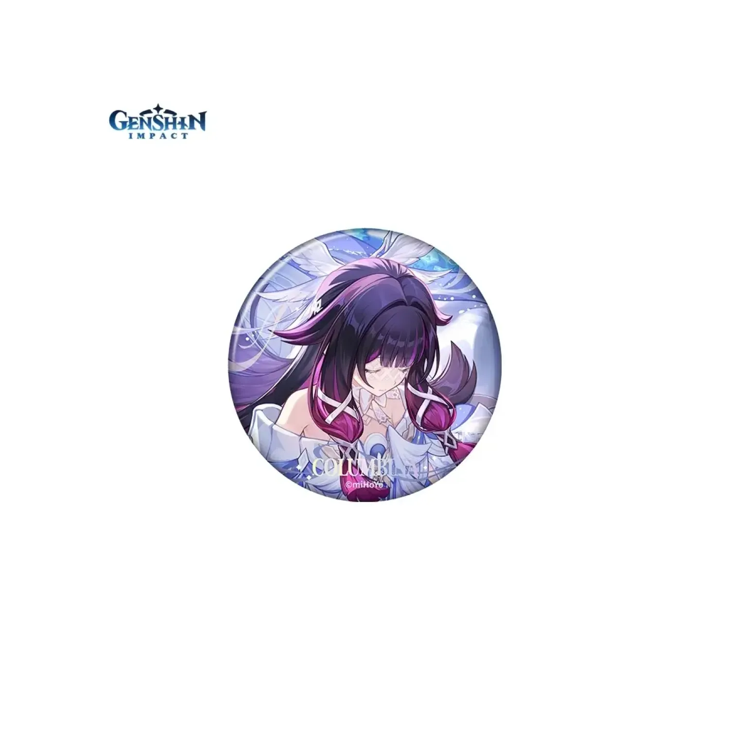 Значок Genshin Impact Коломбина 6942630818133