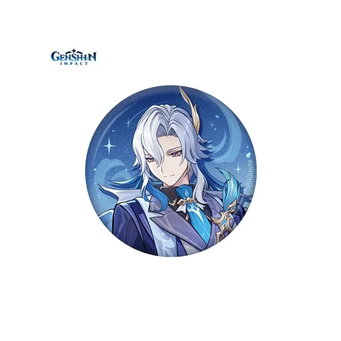 Значок Genshin Impact Невиллет 6942630813787