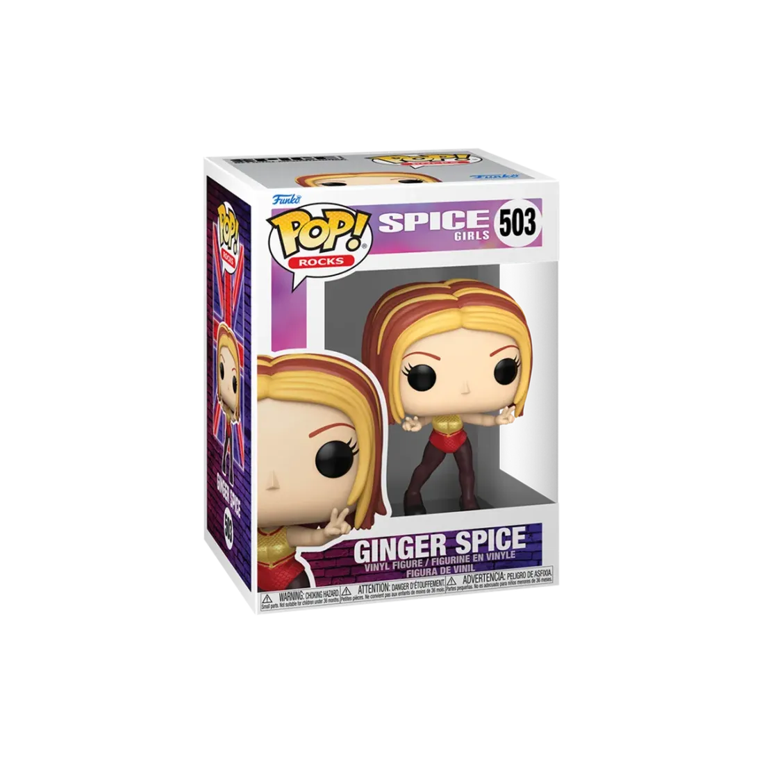 Фигурка Funko POP! Rocks Spice Girls Ginger Spice (WNBE) (503) 86595