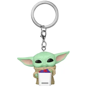 Брелок Funko Pocket POP! Star Wars M & G Grogu with Snack 90454