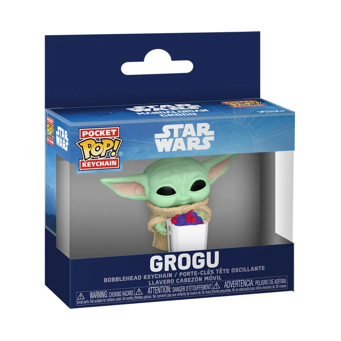 Брелок Funko Pocket POP! Star Wars M & G Grogu with Snack 90454