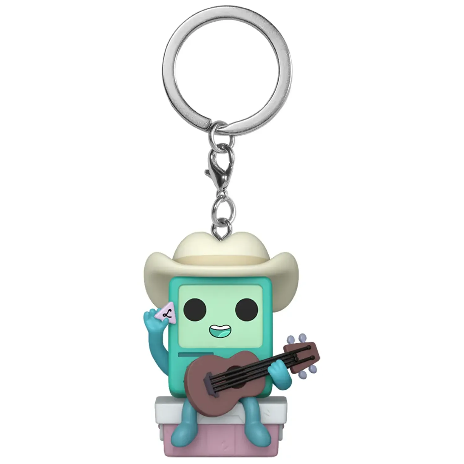 Брелок Funko Pocket POP! TV Adventure Time Cowboy BMO w/Guitar 92109