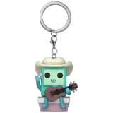 Брелок Funko Pocket POP! TV Adventure Time Cowboy BMO w/Guitar 92109